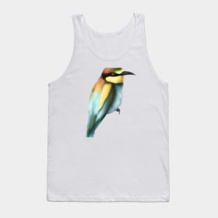 Cute Bee-Eater Drawing Tank Top